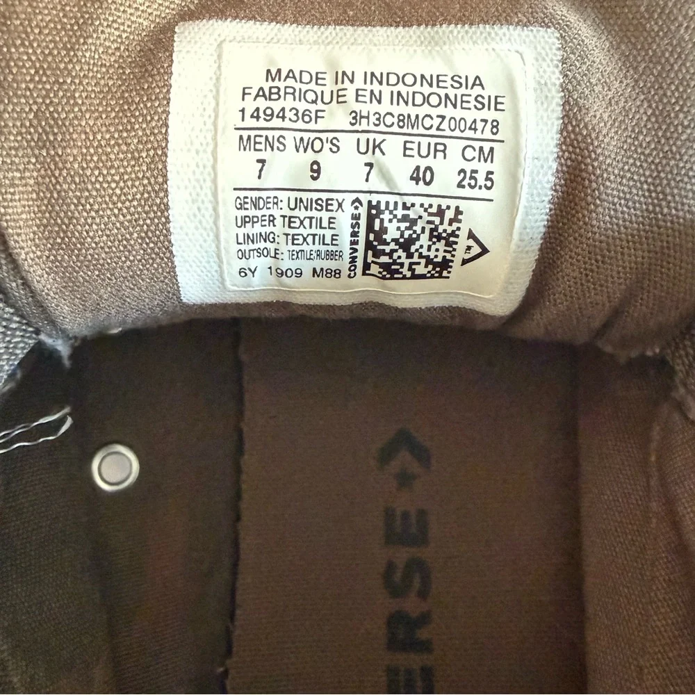 Converse High-Top Sneakers in Brown - Picture 5 of 5